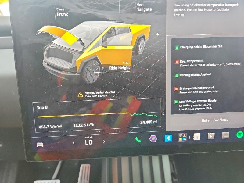 Aukcja sprzedaży 2025 Tesla Cybertruck, vin: 7G2CEHEE9SA075778, numer aukcji: 64075506