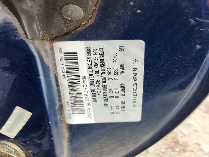 64669826 :رقم المزاد ، JM1NA3533T0716385 vin ، 1996 Mazda Mx-5 Miata مزاد بيع