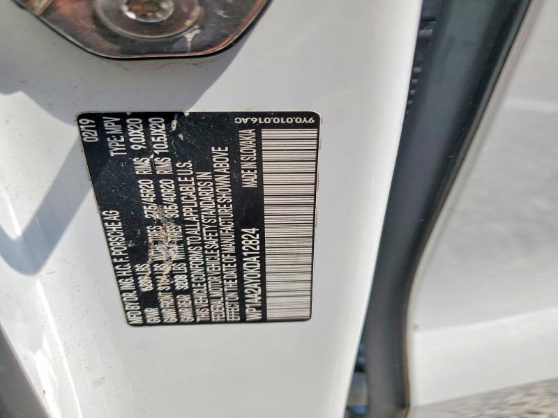 Aukcja sprzedaży 2019 Porsche Cayenne, vin: WP1AA2AY0KDA12824, numer aukcji: 64287616
