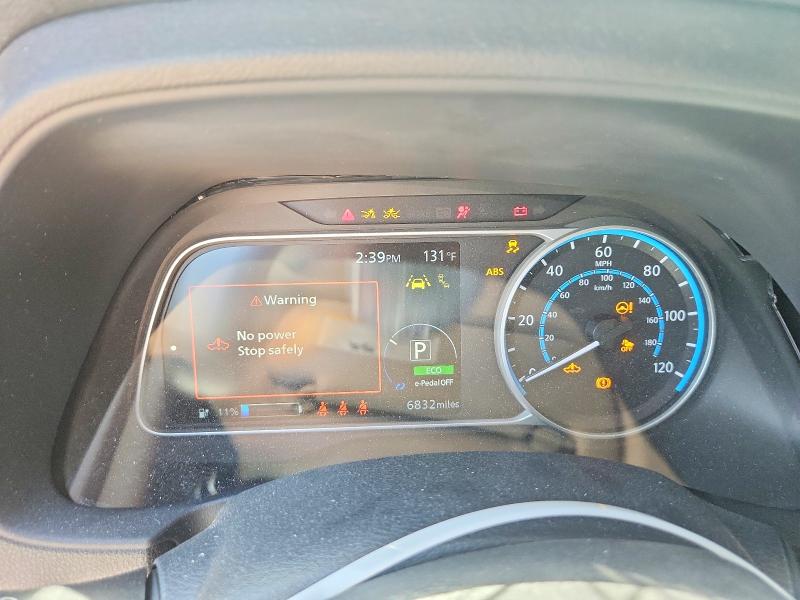 2025 Nissan Leaf მანქანა იყიდება აუქციონზე, vin: 1N4CZ1CV1SC550590, აუქციონის ნომერი: 65038996
