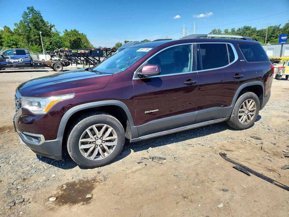 65937786 :رقم المزاد ، 1GKKNLLS2HZ233883 vin ، 2017 Gmc Acadia مزاد بيع