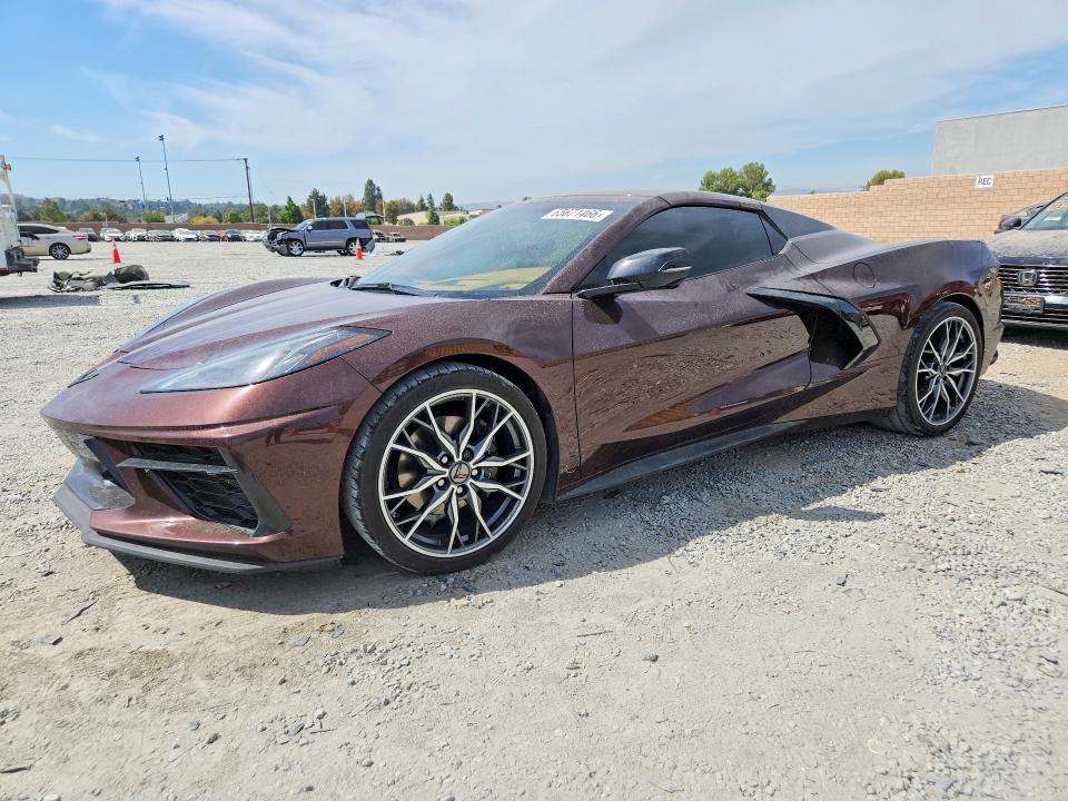 65671466 :رقم المزاد ، 1G1YC3D46P5117550 vin ، 2023 Chevrolet Corvette مزاد بيع