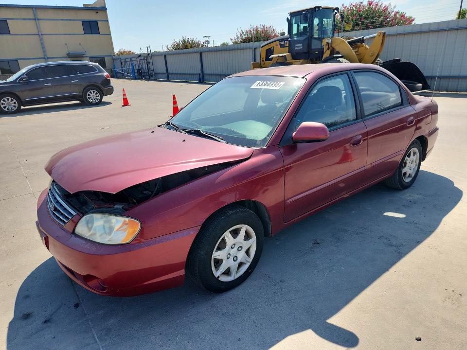 Aukcja sprzedaży 2004 Kia Spectra, vin: KNAFB121045303396, numer aukcji: 63368996