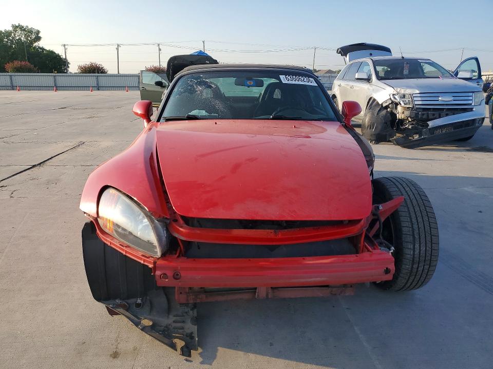 2000 Honda S2000 მანქანა იყიდება აუქციონზე, vin: JHMAP1143YT000588, აუქციონის ნომერი: 63606236