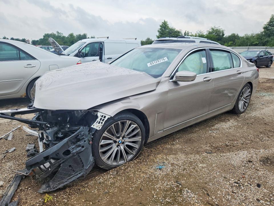 2022 Bmw 750 მანქანა იყიდება აუქციონზე, vin: WBA7U2C07NCH59163, აუქციონის ნომერი: 65129776