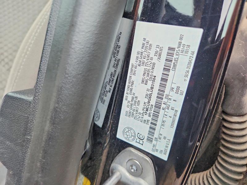 Продажа на аукционе авто 2020 Ford Escape, vin: 1FMCU9G60LUB31504, номер лота: 65273086
