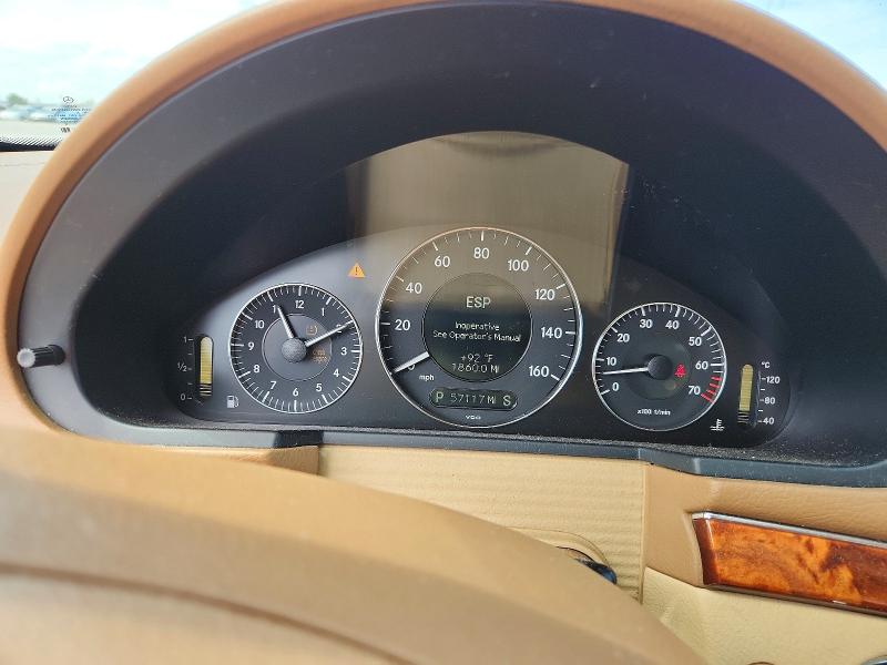 2009 Mercedes-benz E მანქანა იყიდება აუქციონზე, vin: WDBUF56X49B432298, აუქციონის ნომერი: 65497106