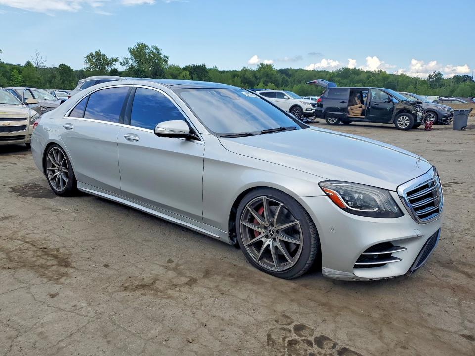 2018 Mercedes-benz S მანქანა იყიდება აუქციონზე, vin: WDDUG8GB4JA366497, აუქციონის ნომერი: 64182986