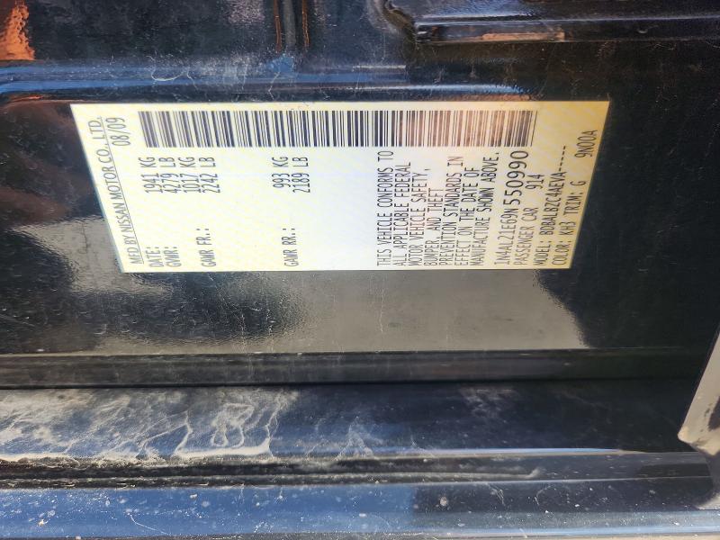 Продаж на аукціоні авто 2009 Nissan Altima, vin: 1N4AL21E69N550990, номер лоту: 66240196