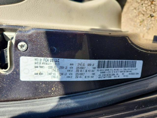 Aukcja sprzedaży 2016 Chrysler Town & Country, vin: 2C4RC1BG7GR133840, numer aukcji: 65545646