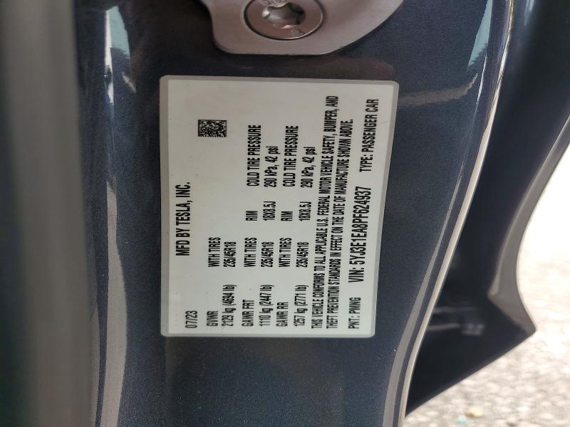 Aukcja sprzedaży 2023 Tesla Model 3, vin: 5YJ3E1EA8PF624937, numer aukcji: 64295356