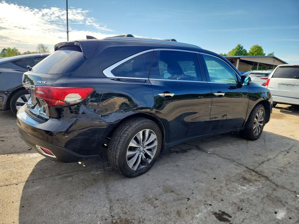 2014 Acura Mdx მანქანა იყიდება აუქციონზე, vin: 5FRYD4H49EB036542, აუქციონის ნომერი: 65182396