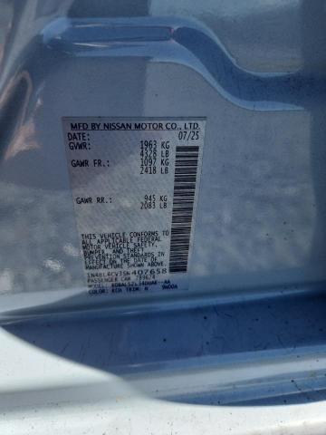 64574446 :رقم المزاد ، 1N4BL4CV3SN407658 vin ، 2025 Nissan Altima مزاد بيع