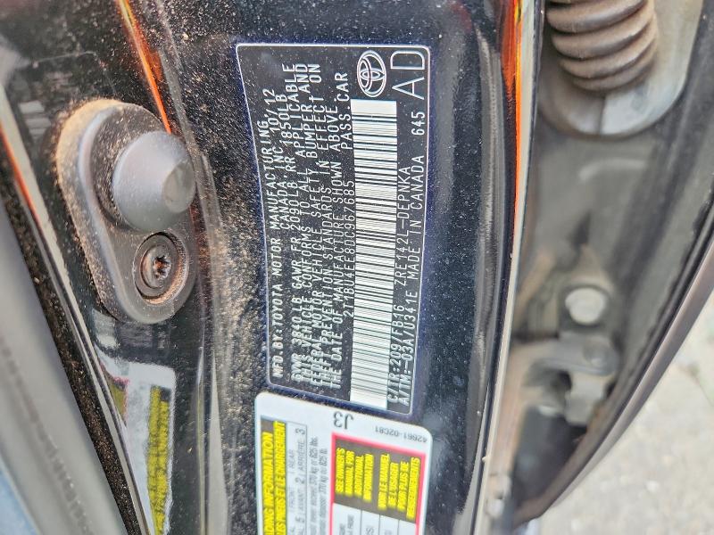 64581096 :رقم المزاد ، 2T1BU4EE8DC967685 vin ، 2013 Toyota Corolla مزاد بيع