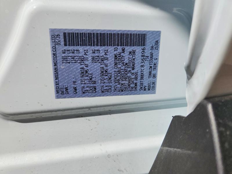 Aukcja sprzedaży 2026 Nissan Rogue, vin: 5N1BT3BBXTC836896, numer aukcji: 67121256