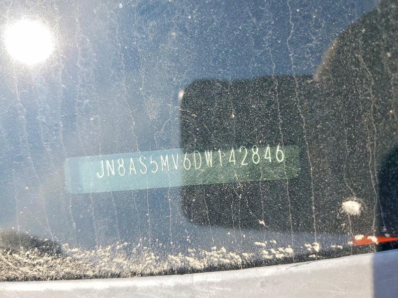 2013 Nissan Rogue მანქანა იყიდება აუქციონზე, vin: JN8AS5MV6DW142846, აუქციონის ნომერი: 66397646