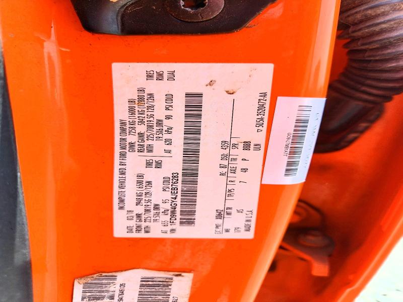 Продажа на аукционе авто 2018 Ford F450, vin: 1FD9W4GY4JEB76283, номер лота: 64800026