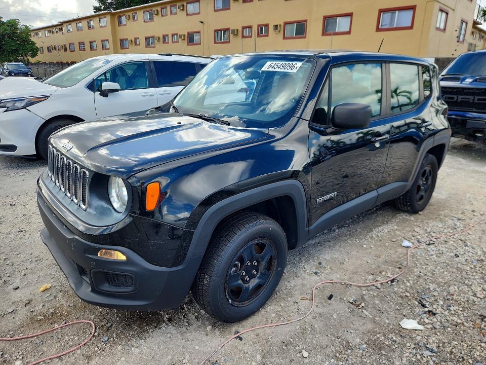 Aukcja sprzedaży 2016 Jeep Renegade, vin: ZACCJBAT3GPD55716, numer aukcji: 64549096