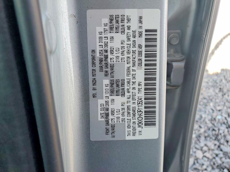 Aukcja sprzedaży 2024 Mazda Cx-90, vin: JM3KKDHA3R1105041, numer aukcji: 66412156