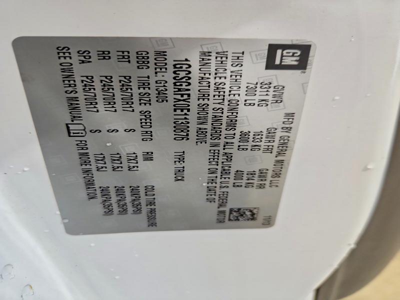 Продаж на аукціоні авто 2014 Chevrolet Express G1500, vin: 1GCSGAFX0E1130876, номер лоту: 63998606