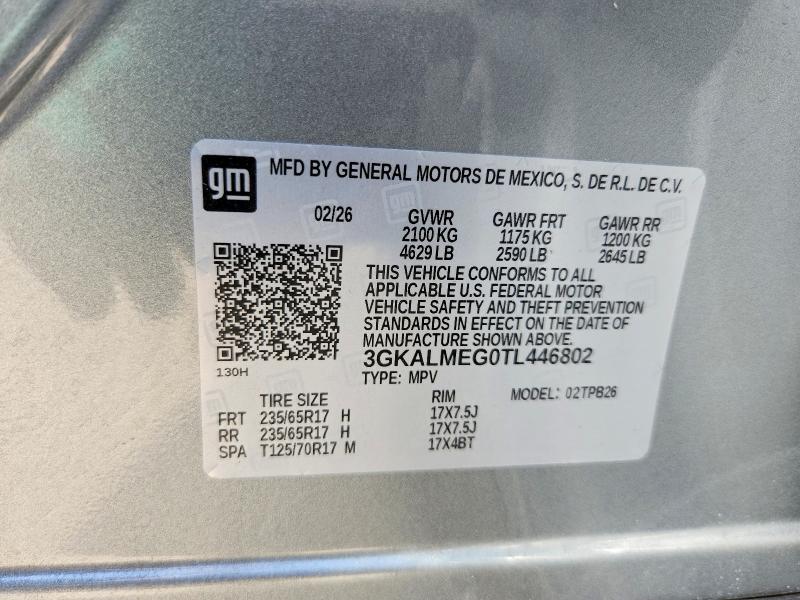 64267216 :رقم المزاد ، 3GKALMEG0TL446802 vin ، 2026 Gmc Terrain مزاد بيع