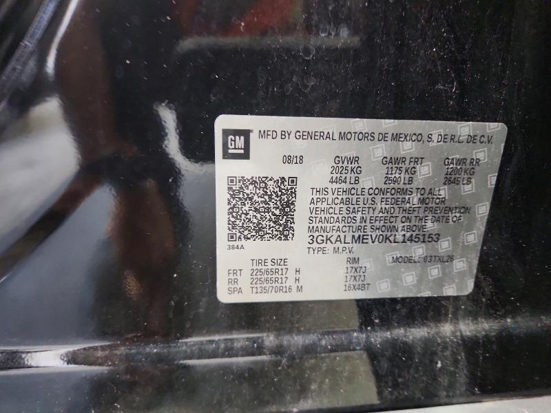 Продажа на аукционе авто 2019 Gmc Terrain, vin: 3GKALMEV0KL145153, номер лота: 66805496