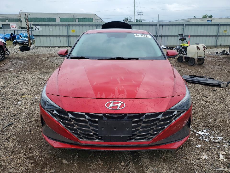 64124806 :رقم المزاد ، 5NPLP4AG9MH036175 vin ، 2021 Hyundai Elantra مزاد بيع