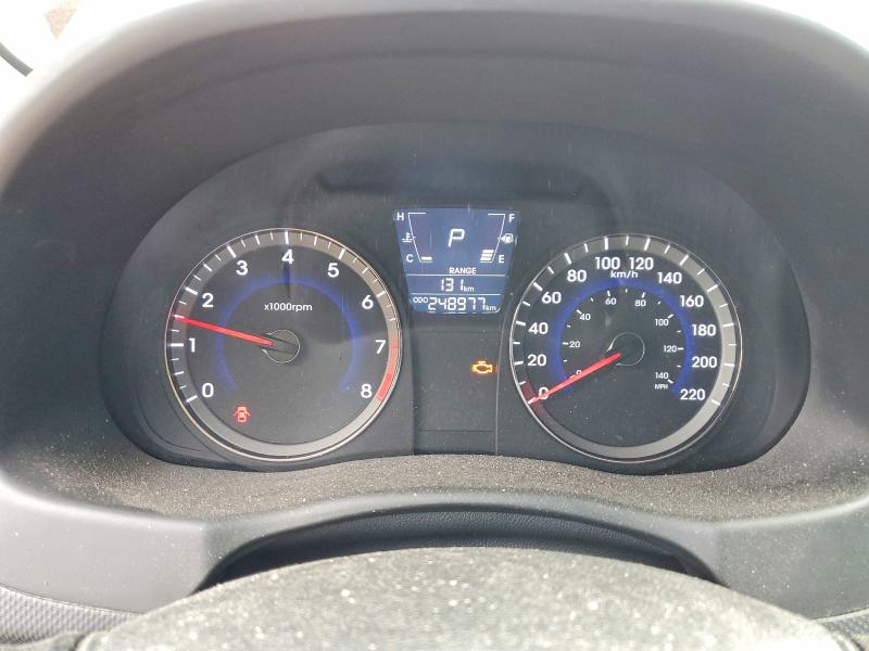 64289446 :رقم المزاد ، KMHCU5AE9DU105235 vin ، 2013 Hyundai Accent مزاد بيع