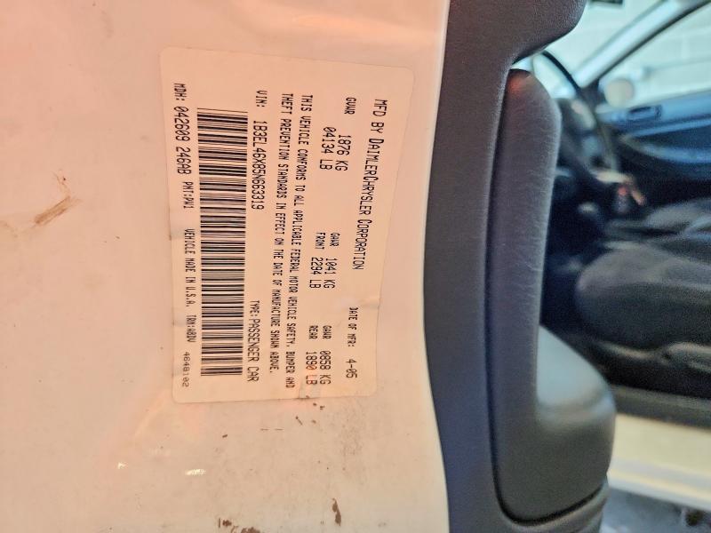Aukcja sprzedaży 2005 Dodge Stratus, vin: 1B3EL46X85N663319, numer aukcji: 66657226