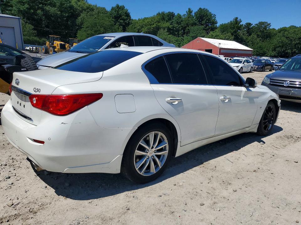 63963666 :رقم المزاد ، JN1BV7AR4EM704527 vin ، 2014 Infiniti Q50 مزاد بيع