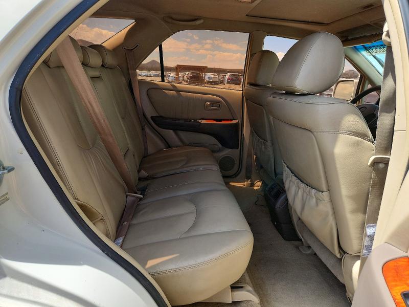 2000 Lexus Rx მანქანა იყიდება აუქციონზე, vin: JT6HF10U6Y0164348, აუქციონის ნომერი: 64656536