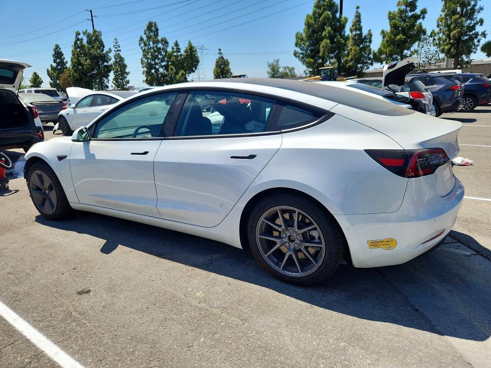 66148276 :رقم المزاد ، 5YJ3E1EAXNF298314 vin ، 2022 Tesla Model 3 مزاد بيع