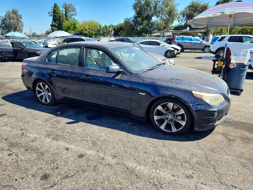 2007 Bmw 550 მანქანა იყიდება აუქციონზე, vin: WBANB53537CP05160, აუქციონის ნომერი: 66022566