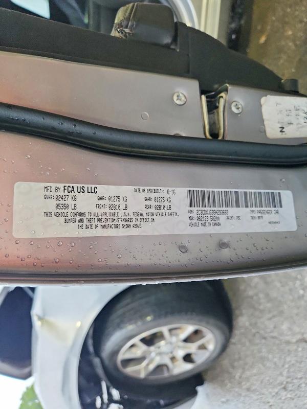 63606046 :رقم المزاد ، 2C3CDXJG3GH293683 vin ، 2016 Dodge Charger مزاد بيع