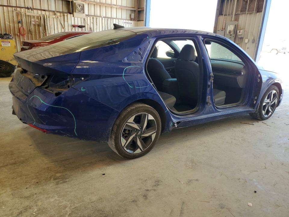 2023 Hyundai Elantra მანქანა იყიდება აუქციონზე, vin: 5NPLS4AG2PH106795, აუქციონის ნომერი: 63549026