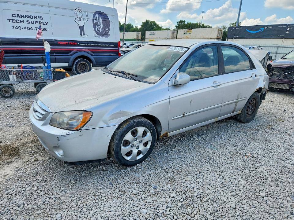 Продажа на аукционе авто 2006 Kia Spectra, vin: KNAFE121765368935, номер лота: 61591766