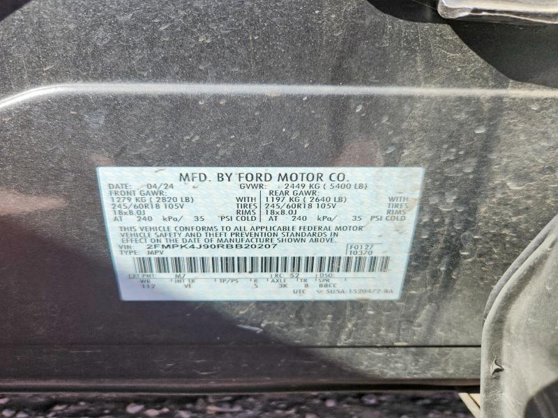 Продажа на аукционе авто 2024 Ford Edge, vin: 2FMPK4J90RBB20207, номер лота: 65706876