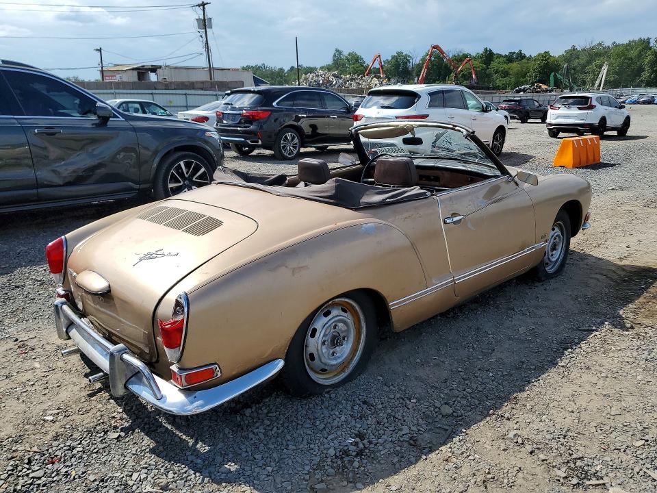 Продажа на аукционе авто 1971 Volkswagen Karmannghi, vin: 1412743791, номер лота: 65885496