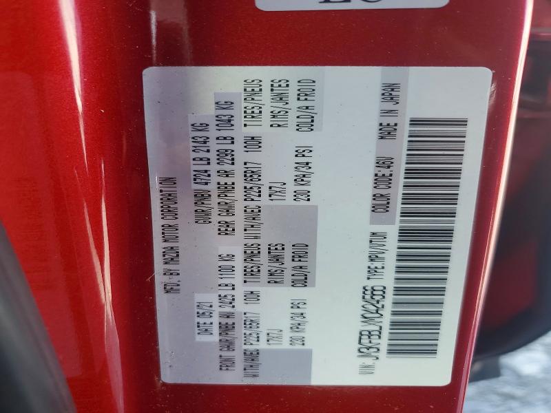 64000746 :رقم المزاد ، JM3KFBBLXM0424566 vin ، 2021 Mazda Cx-5 مزاد بيع