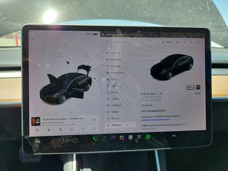Продаж на аукціоні авто 2020 Tesla Model 3, vin: 5YJ3E1EB8LF650795, номер лоту: 63423196