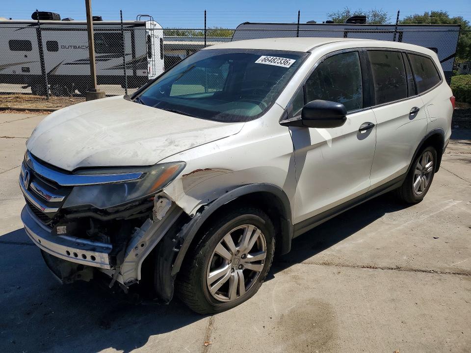 66482336 :رقم المزاد ، 5FNYF5H11HB044632 vin ، 2017 Honda Pilot مزاد بيع