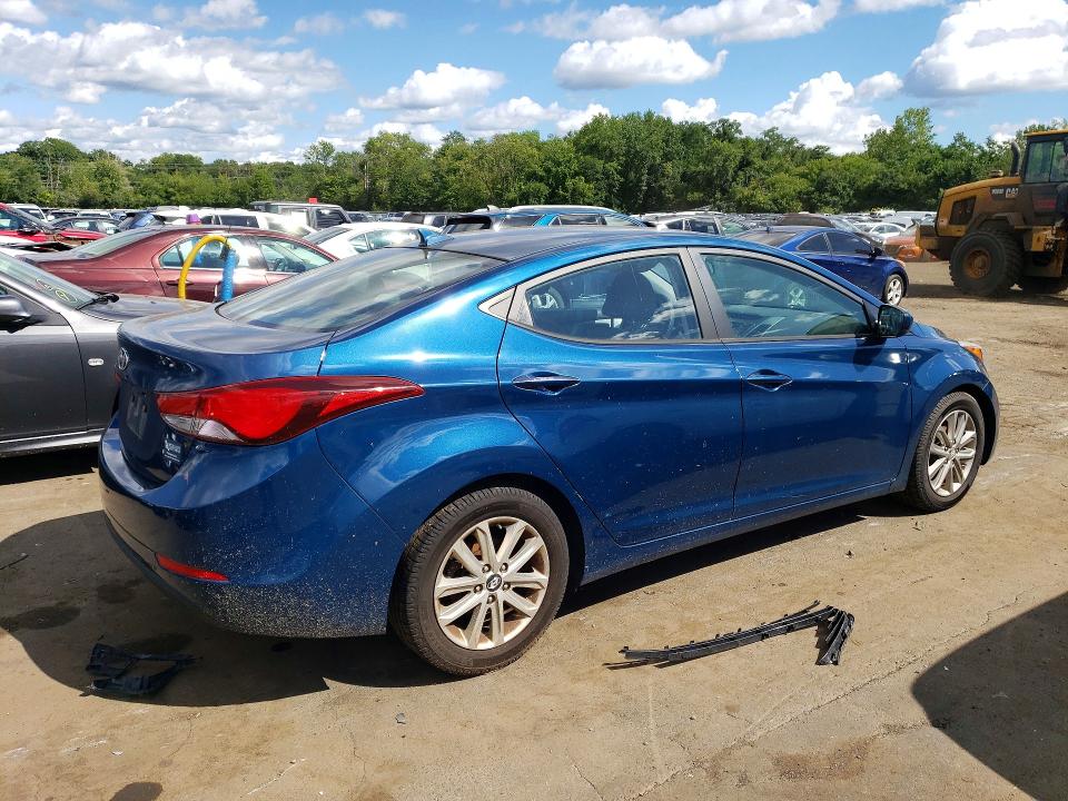 66473126 :رقم المزاد ، KMHDH4AE9FU248191 vin ، 2015 Hyundai Elantra مزاد بيع