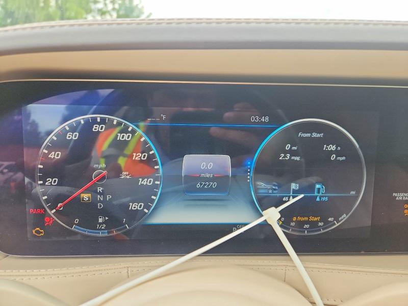Aukcja sprzedaży 2019 Mercedes-benz S, vin: WDDUG8GB9KA473773, numer aukcji: 66063236