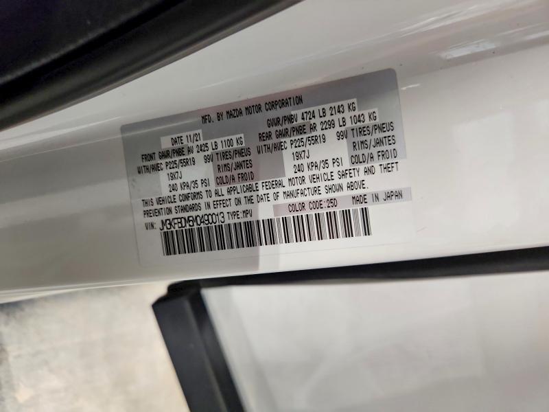 Aukcja sprzedaży 2021 Mazda Cx-5, vin: JM3KFBDM5M0490013, numer aukcji: 65506896