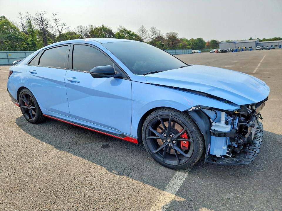 2025 Hyundai Elantra N მანქანა იყიდება აუქციონზე, vin: KMHLW4DK0SU035224, აუქციონის ნომერი: 64425766