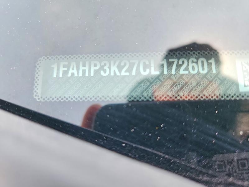 Продаж на аукціоні авто 2012 Ford Focus, vin: 1FAHP3K27CL172601, номер лоту: 67327436