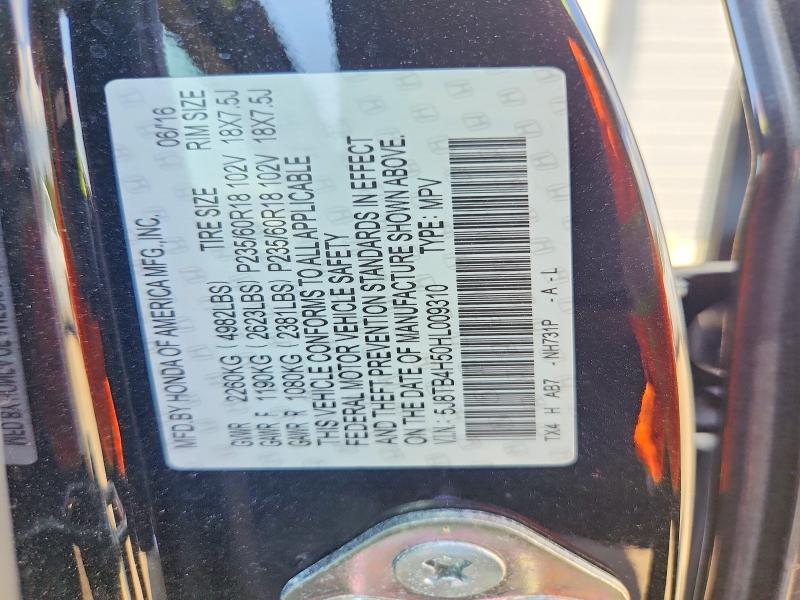 Aukcja sprzedaży 2017 Acura Rdx, vin: 5J8TB4H50HL009310, numer aukcji: 66227446