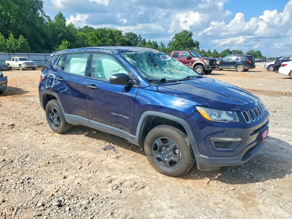 64080006 :رقم المزاد ، 3C4NJDAB7LT208927 vin ، 2020 Jeep Compass مزاد بيع