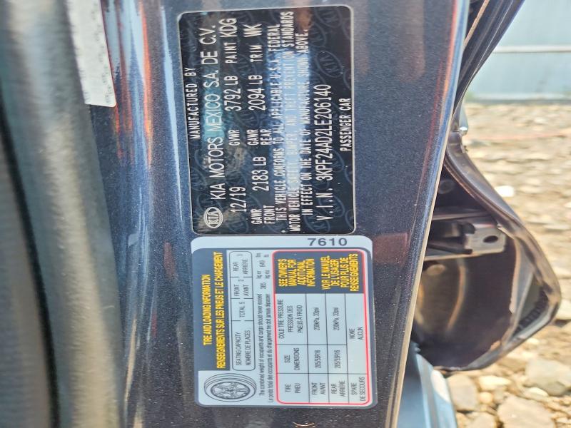 Продажа на аукционе авто 2020 Kia Forte, vin: 3KPF24AD2LE206140, номер лота: 64831726