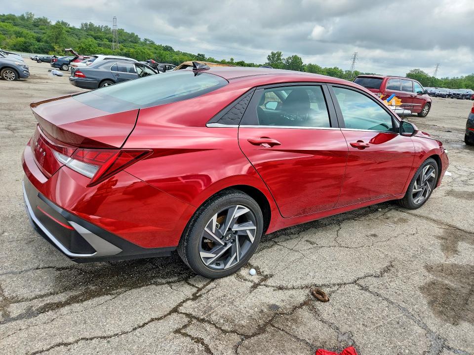 2025 Hyundai Elantra მანქანა იყიდება აუქციონზე, vin: KMHLS4DGXSU861652, აუქციონის ნომერი: 65287266